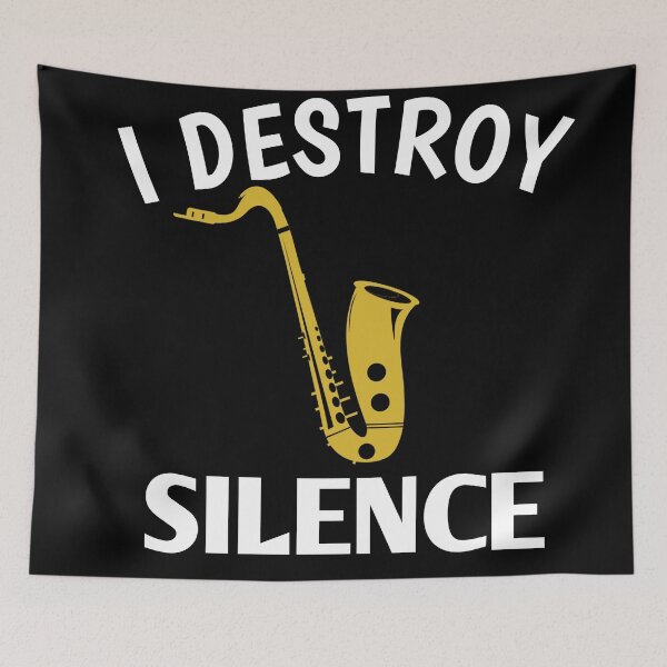 Item preview, I destroy silence by a saxophone designed and sold by Achmarry.