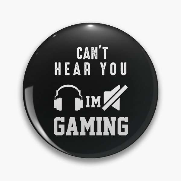 Item preview, Funny Gamer Gift Headset Can't Hear You I'm Gaming designed and sold by Mr-tach.