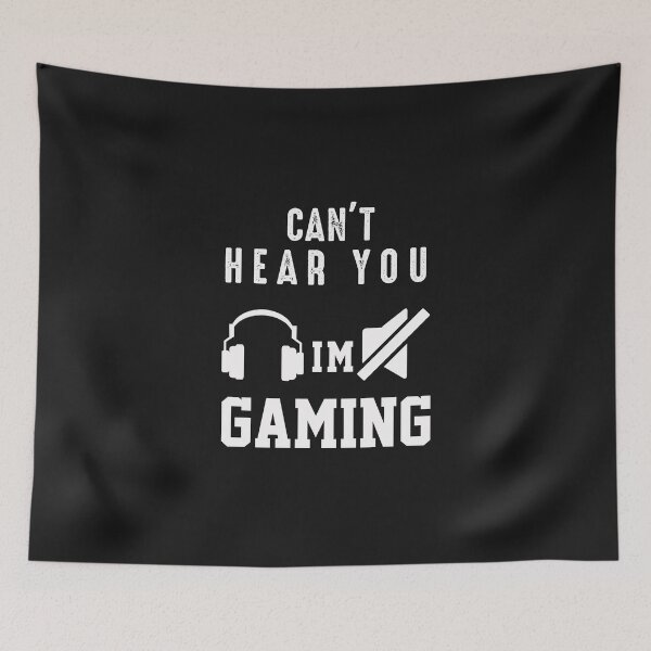 Item preview, Funny Gamer Gift Headset Can't Hear You I'm Gaming designed and sold by Mr-tach.