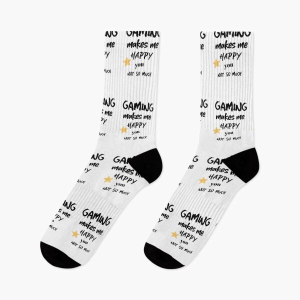 Item preview, Gaming Makes Me Happy You, Not So Much Funny Gamer Graphic Tshirt Sticker designed and sold by DiscGolfTees.