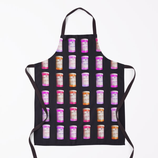 Item preview, Orange to Pink Pill Bottles designed and sold by TheFryingPan.