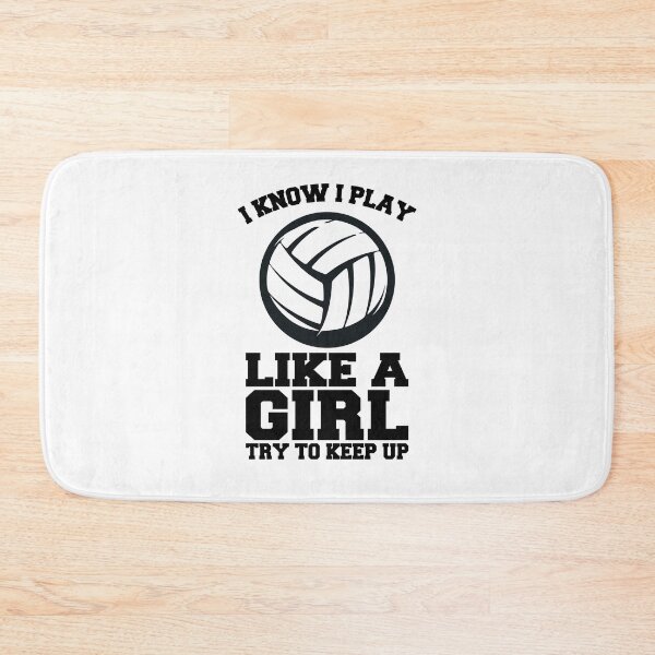 Item preview, I Know I Play Like A Girl Try To Keep Up - Volleyball designed and sold by kindxinn.