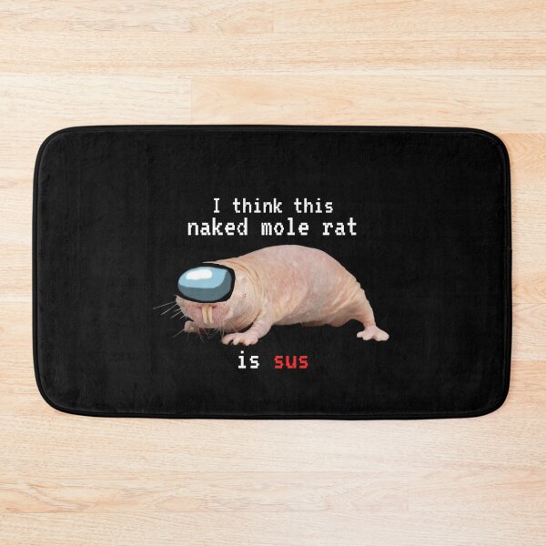 Item preview, I think this naked mole rat is sus. - Imposter mole rat designed and sold by Redga.