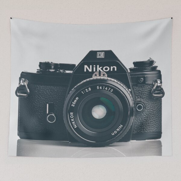 Item preview, Camera Wall Art Print | 1979 Nikon EM | Home Office Studio Wall Decor Poster designed and sold by ComposeExpose.