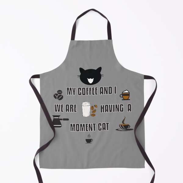 Item preview, My coffee and i we are having a moment cat designed and sold by Sarax isaacus.