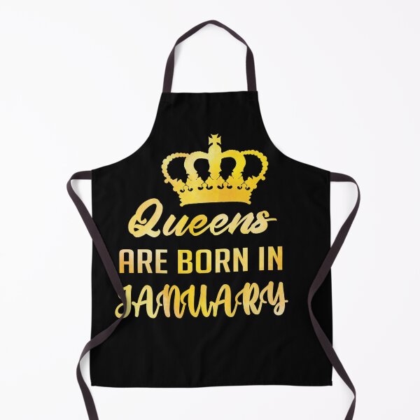 Item preview, queens are born in january birthday quote designed and sold by crizzysketch.