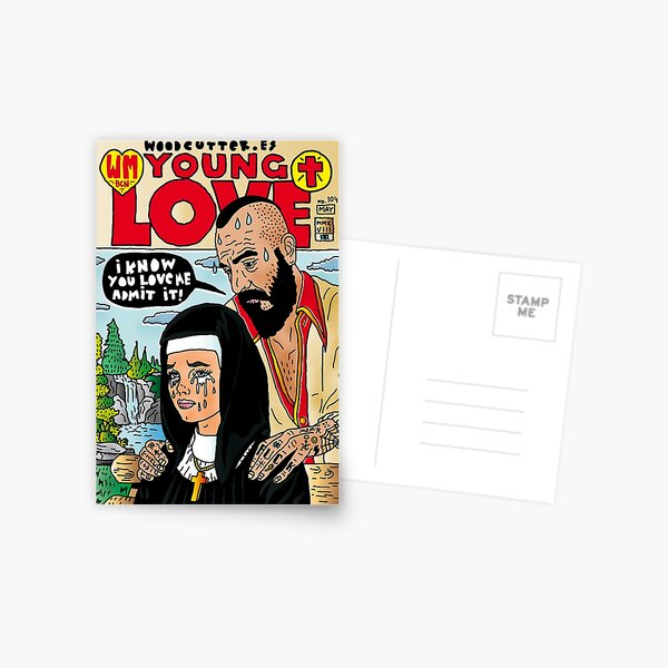 Young Love Pulp Mag Postal