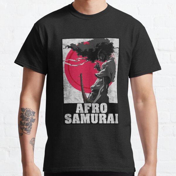 AFRO HAIR SAMURAI Classic T-Shirt