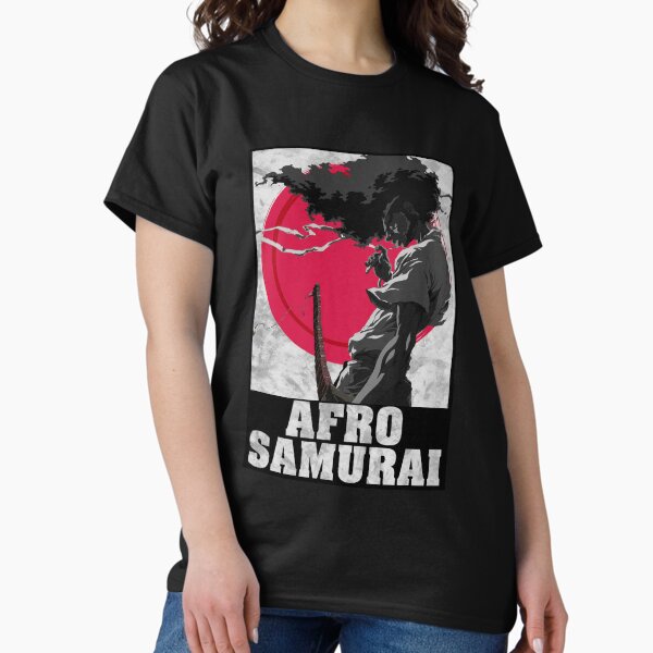 Vista previa del artículo con la obra «SAMURAI DE PELO AFRO», diseñado y vendido por Nikolapavlo.