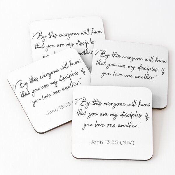Item preview, Bibleverse John 13:35 (NIV) designed and sold by Siyona Wongkongkaew.