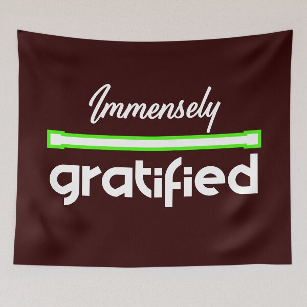 Item preview, Immensely Gratified designed and sold by Curator Nation.