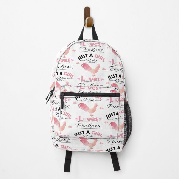 Item preview, Just A Girl Who Loves Peckers designed and sold by PRINTED ..