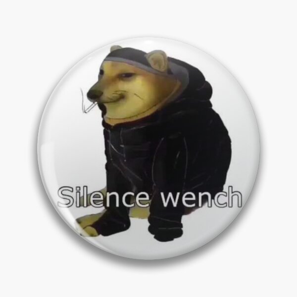 Item preview, Silence Wench! designed and sold by Bhaktibrands.