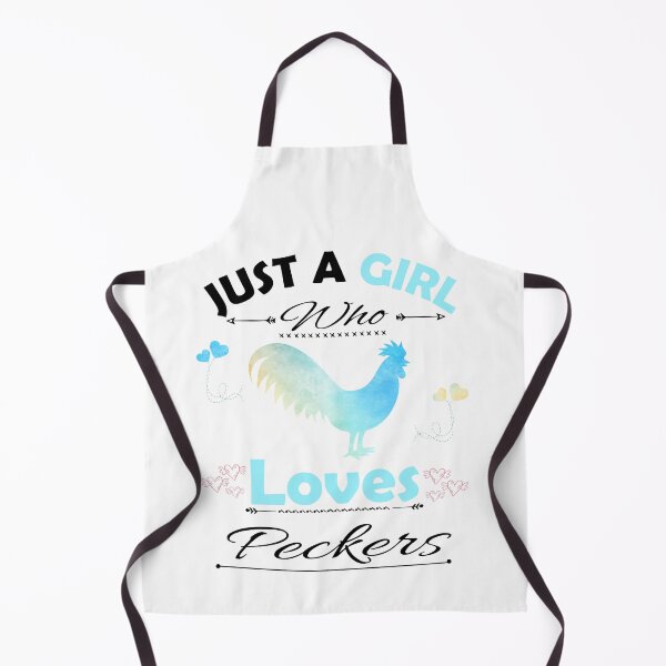 Item preview, Just A Girl Who Loves Peckers designed and sold by PRINTED ..