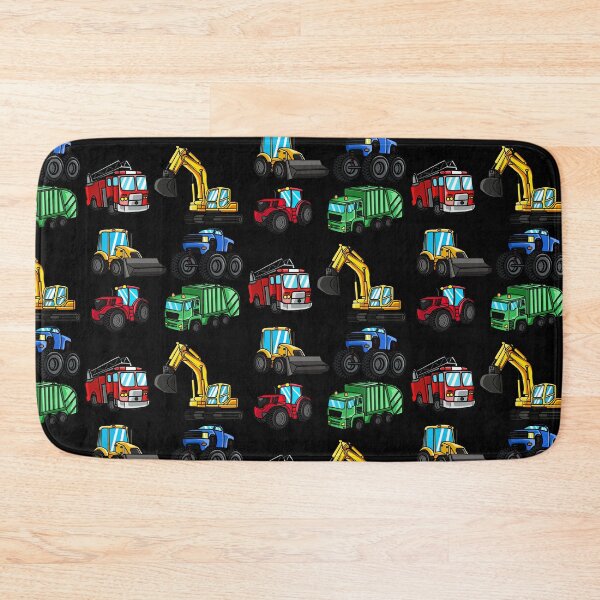 Item preview, Excavator fire engine tractor vehicles kids gift designed and sold by LuminOrb.