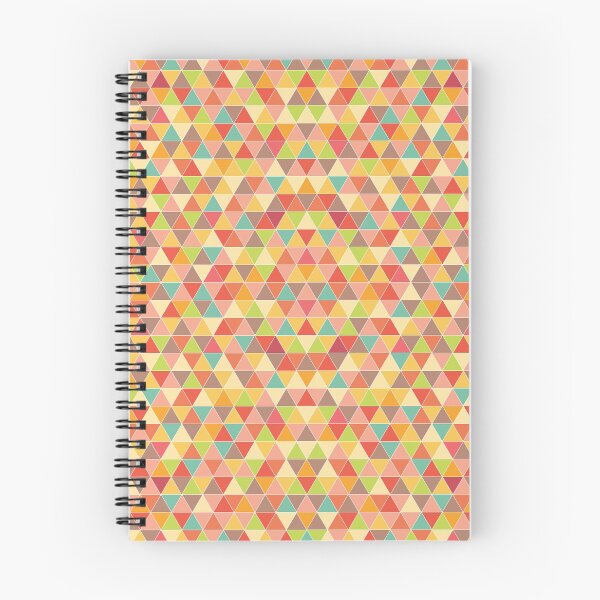 Item preview, RETRO GEOMETRIC TRIANGLES COLORFUL SEAMLESS PATTERN designed and sold by CreativaArt-.