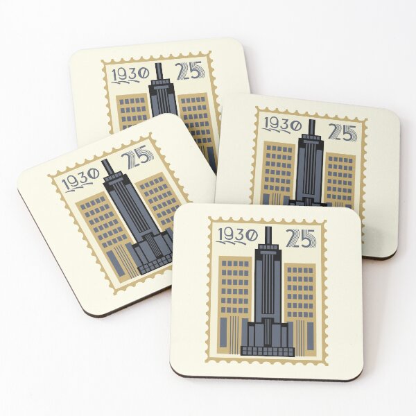 Item preview, Art Deco Stamp designed and sold by Cozy-Dreams.