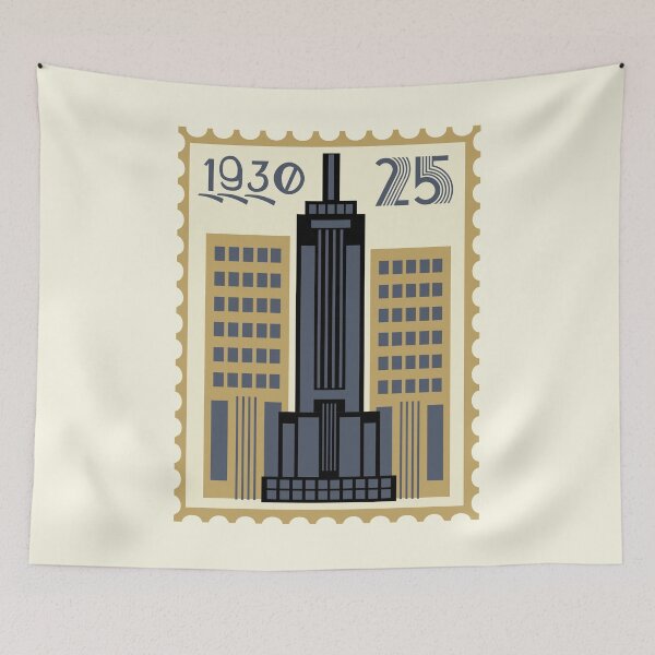 Item preview, Art Deco Stamp designed and sold by Cozy-Dreams.