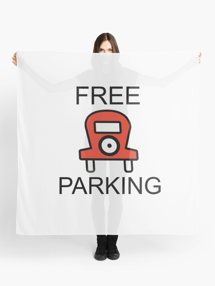 Free Parking Monopoly Scarf By Zee Redbubble