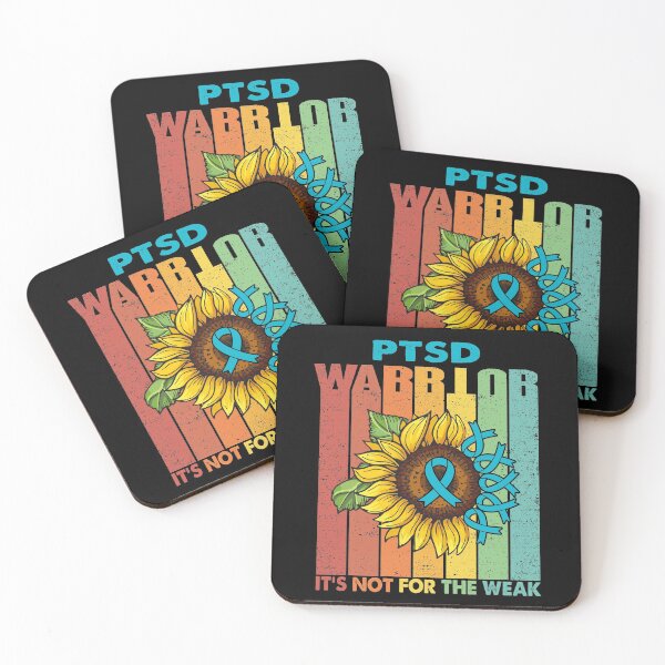 Item preview, PTSD Warrior It's Not For The Weak designed and sold by RunningShop.