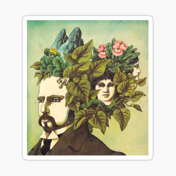 Flowerhead Sticker