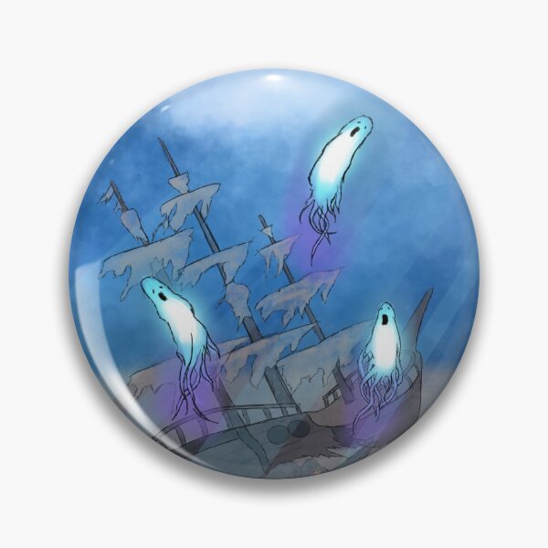 Item preview, Underwater ghosts designed and sold by Ukiyopixie.