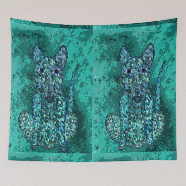Item preview, Blue the Bull Terrier designed and sold by Pioooh.