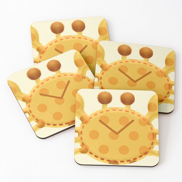 Item preview, Cute Kawaii Yellow Crab Beach Patch designed and sold by junebug042.