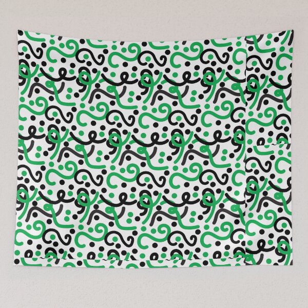 Item preview, Green Black Pattern designed and sold by Pavnud.