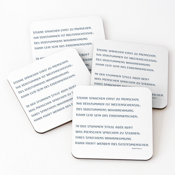 Item preview, Stars once spoke to men - waldorf school rudolf steiner anthroposophy designed and sold by DOM-Shop.