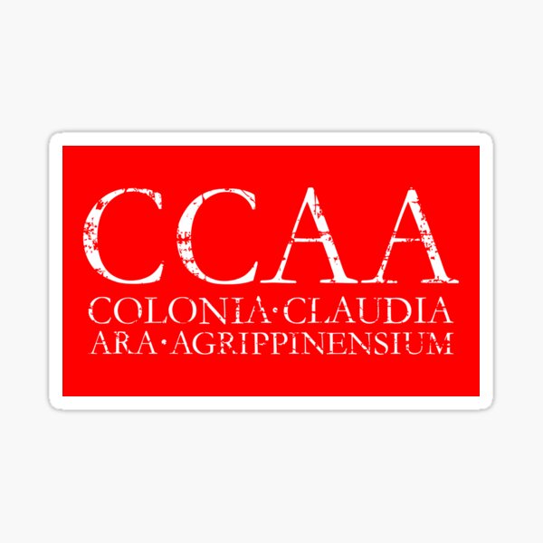 CCAA Colonia Claudia Ara Agrippinensium Köln Römisch Sticker