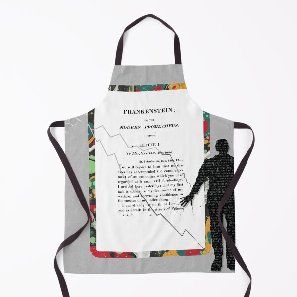 Item preview, Frankenstein Literary Collage designed and sold by MarbleCloud.