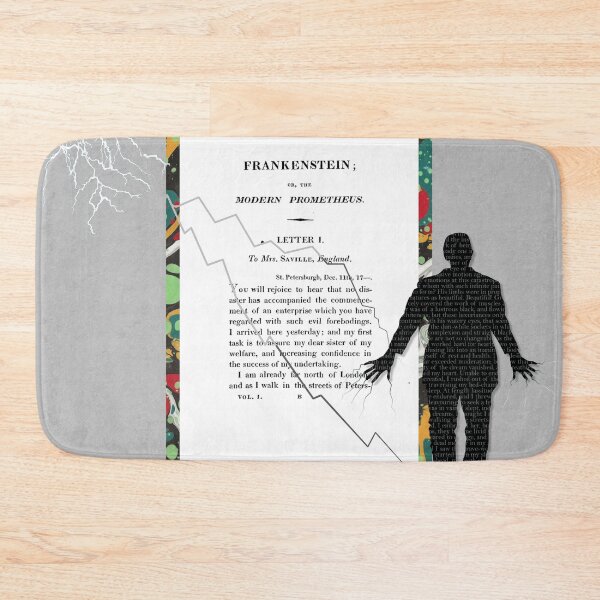 Item preview, Frankenstein Literary Collage designed and sold by MarbleCloud.
