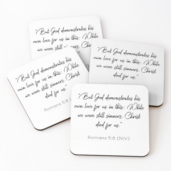 Item preview, Bibleverse Romans 5: 8 (NIV) designed and sold by Siyona Wongkongkaew.