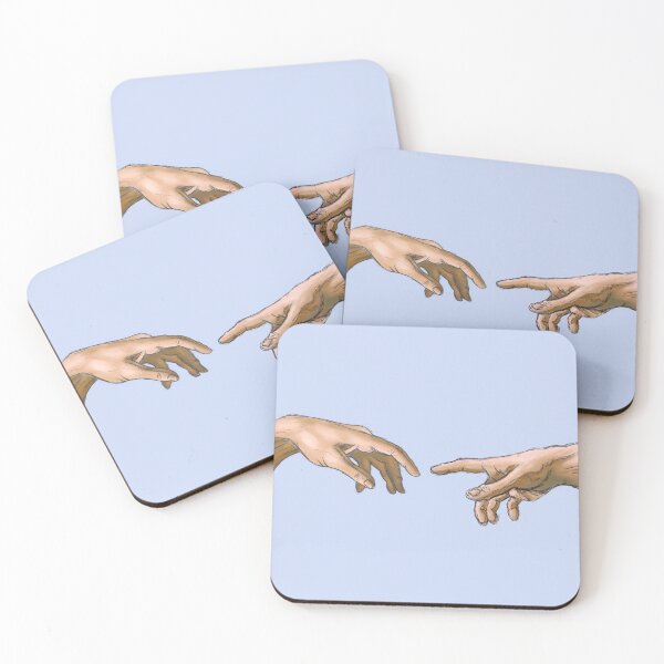 Item preview, The Creation of Adam Sketch // Michelangelo  designed and sold by Gothicrelics.