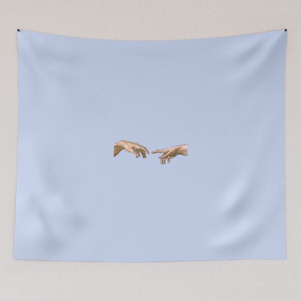Item preview, The Creation of Adam Sketch // Michelangelo  designed and sold by Gothicrelics.