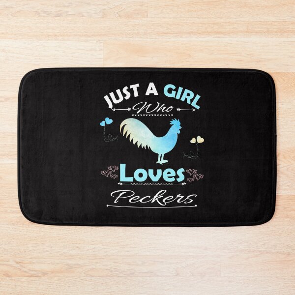 Item preview, Just A Girl Who Loves Peckers designed and sold by PRINTED ..