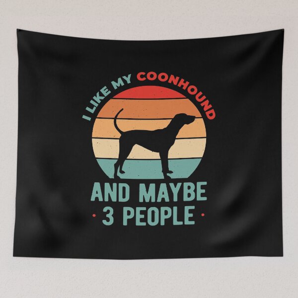 Item preview, Funny Coonhound designed and sold by artworkbyrihen.