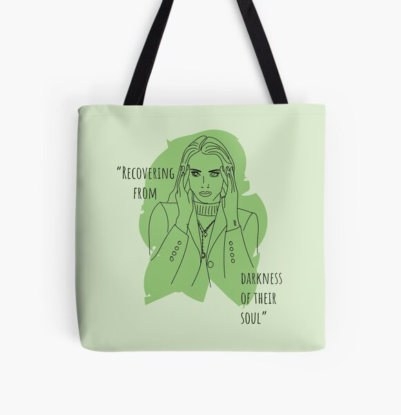 Recovering From Darkness Of Their Soul All Over Print Tote Bag