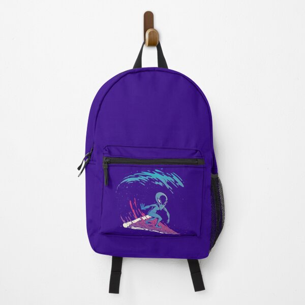 Item preview, Alien surfing on pizza slice in space designed and sold by Piztees.