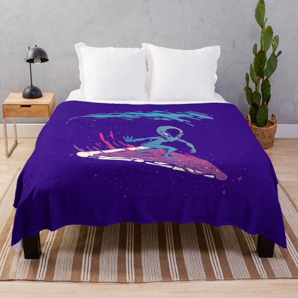 Item preview, Alien surfing on pizza slice in space designed and sold by Piztees.