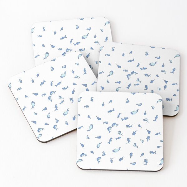 Item preview, Cute sharks designed and sold by Mi-Kalmia.
