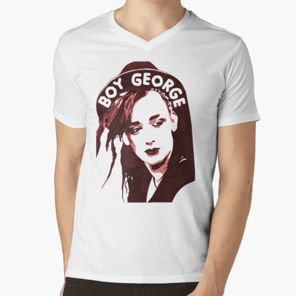 Boy George T-Shirt V-Neck T-Shirt