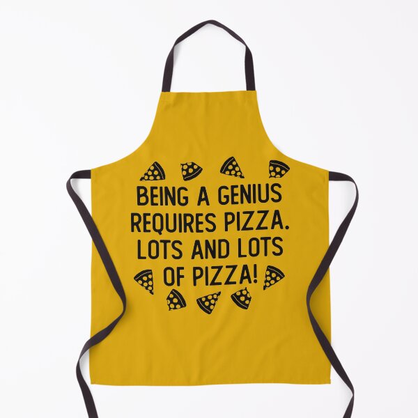 Item preview, Being A Genius Requires Pizza. Lots And Lots Of Pizza! Funny Pizza Quote designed and sold by JokeGysen.
