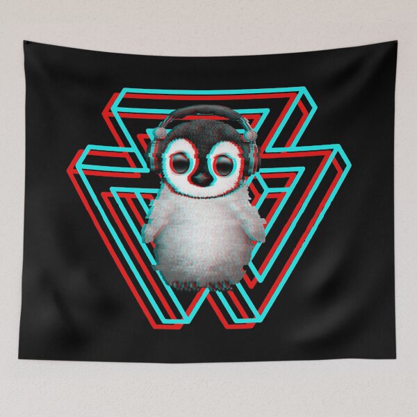 Item preview, Baby penguin glitching designed and sold by MBartistic.