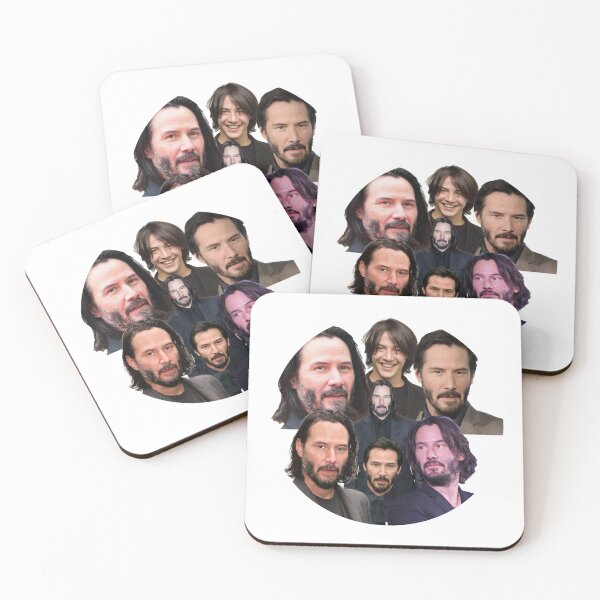 Item preview, Keanu Reeves designed and sold by Swirlstache.