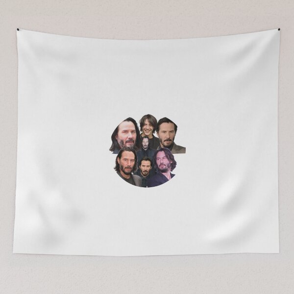 Item preview, Keanu Reeves designed and sold by Swirlstache.