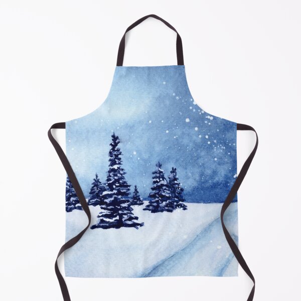 Item preview, Blue Snowscape designed and sold by Pattokarts.