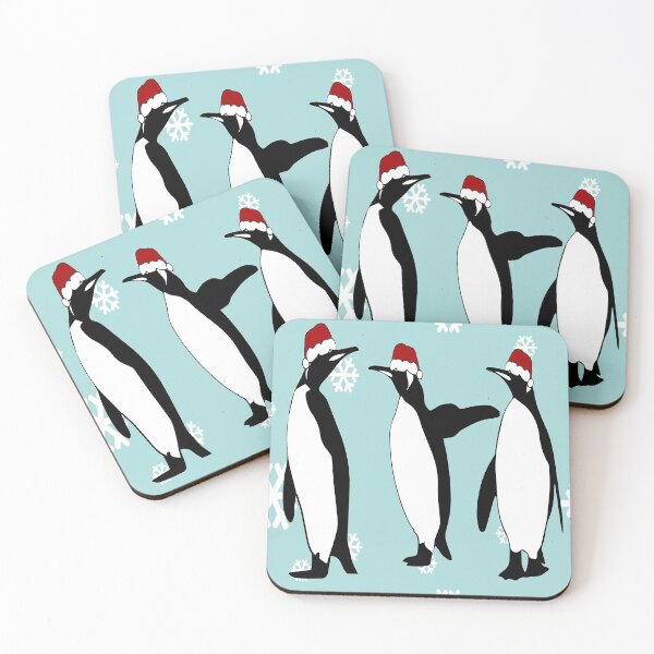 Item preview, Penguins With Christmas Hat designed and sold by BIA COLLECTION.