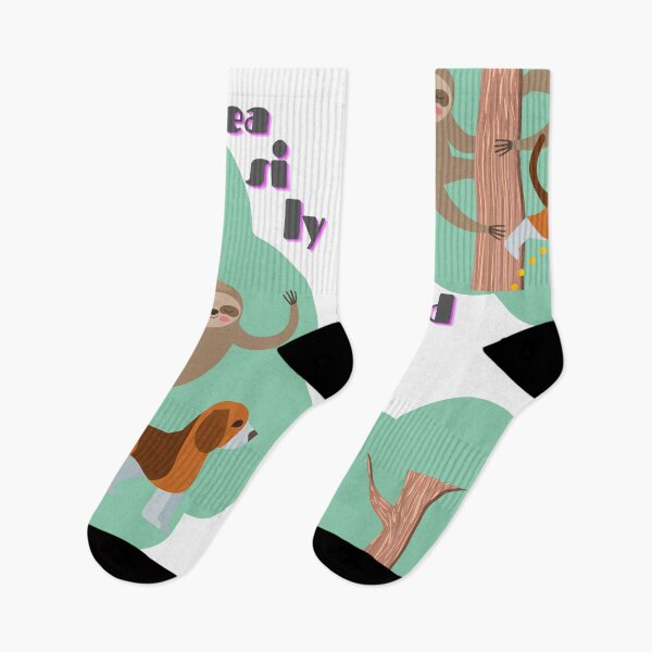 Item preview, Easily Distracted by Sloths and Dogs designed and sold by JCall69.
